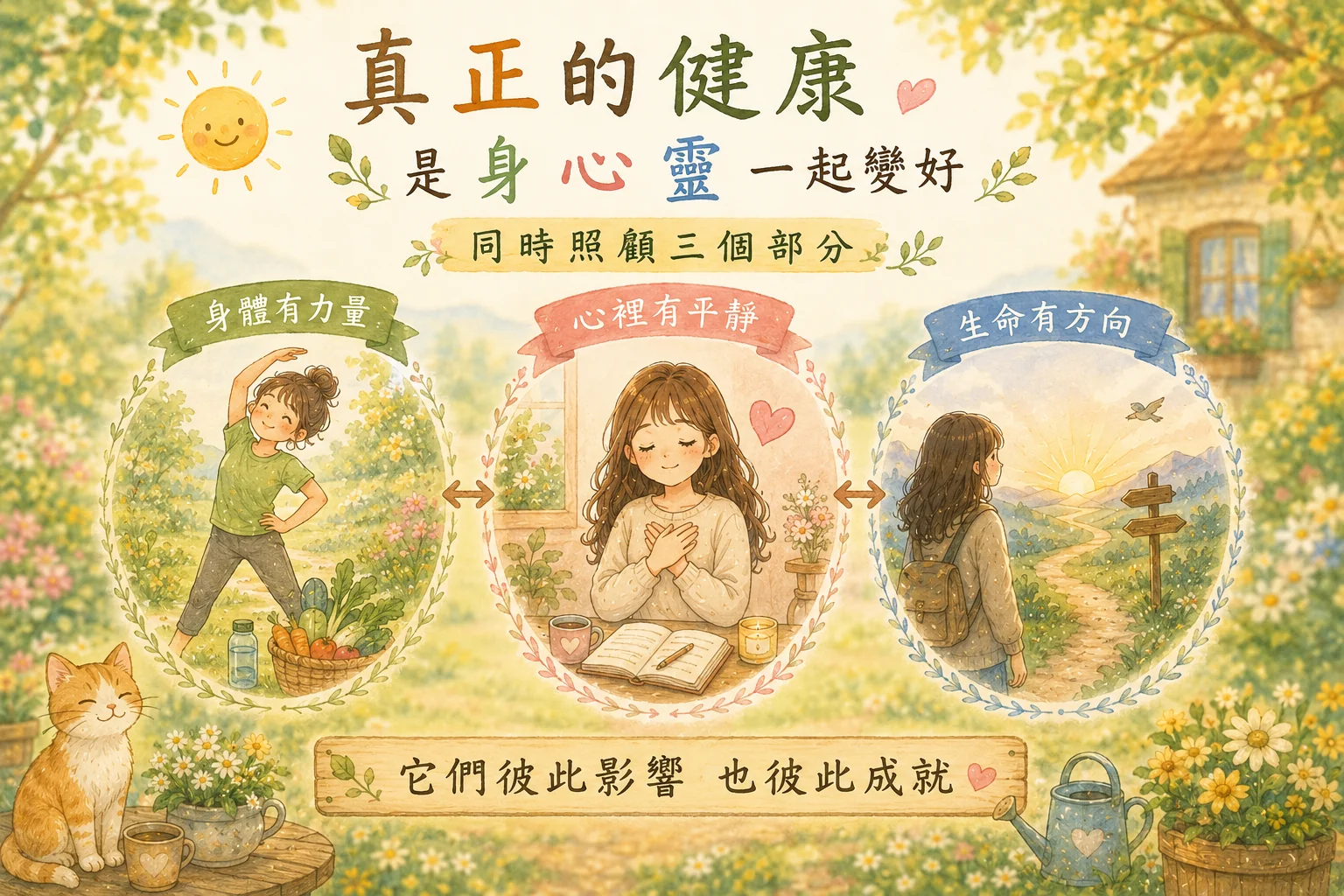 身心靈平衡：一切的改變，從認識自己開始