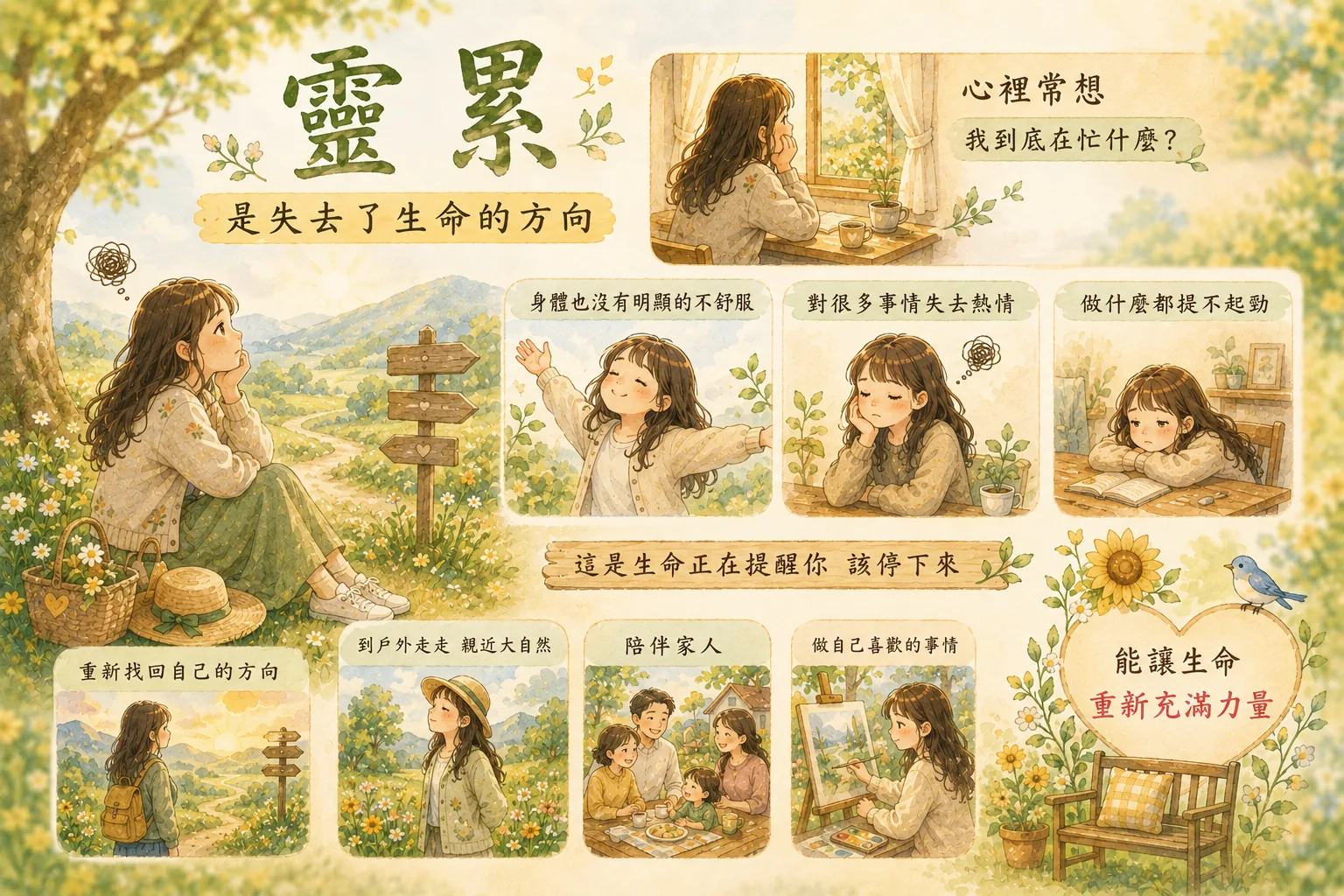 靈累:對很多事情失去熱情,是生命提醒你該重新找回方向