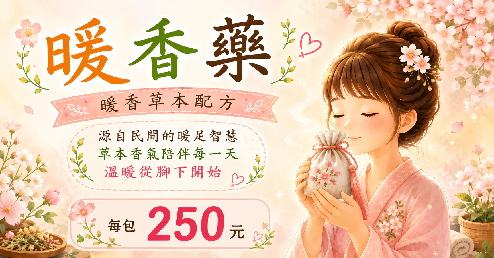 暖香藥 暖香草本配方
